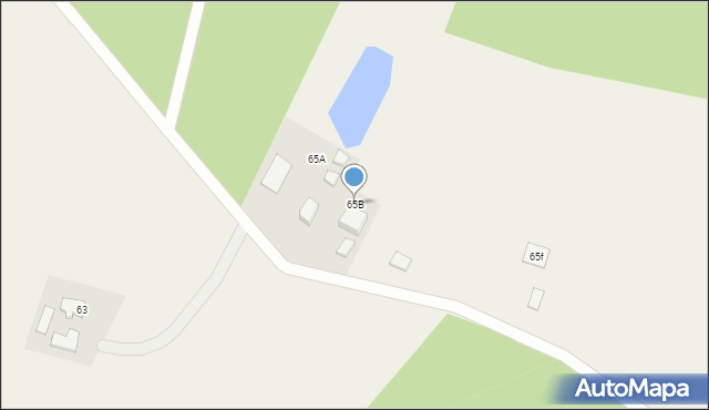 Spytkowo, Spytkowo, 65B, mapa Spytkowo