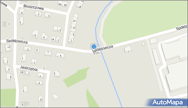 Środa Śląska, Spółdzielcza, 3, mapa Środa Śląska