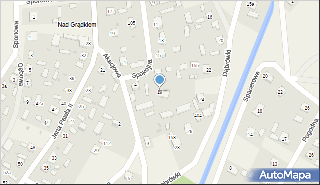 Stale, Spokojna, 19, mapa Stale