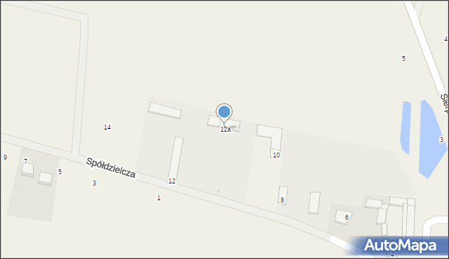 Stare Proboszczewice, Spółdzielcza, 12a, mapa Stare Proboszczewice