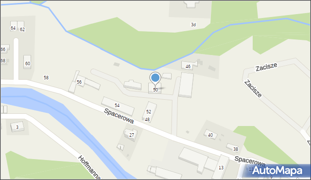 Straszyn, Spacerowa, 50, mapa Straszyn