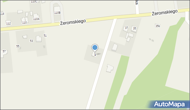 Strawczyn, Spokojna, 4, mapa Strawczyn