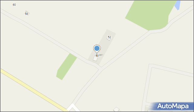 Strawczyn, Spokojna, 50, mapa Strawczyn