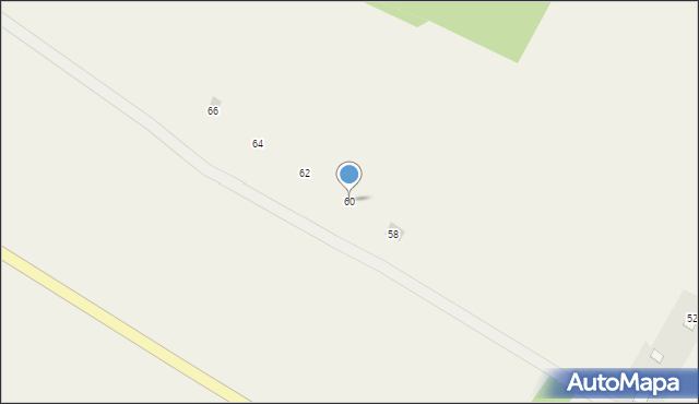 Strawczyn, Spokojna, 60, mapa Strawczyn