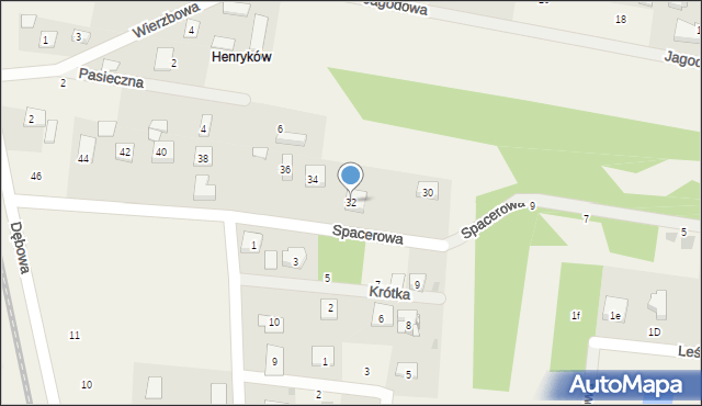 Sułkowice, Spacerowa, 32, mapa Sułkowice
