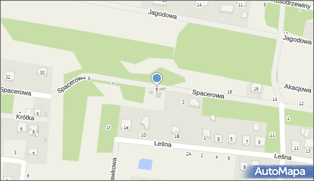 Sułkowice, Spacerowa, 5, mapa Sułkowice