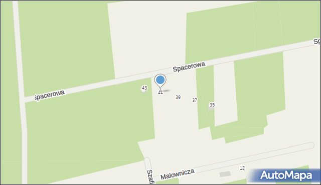 Świniotop, Spacerowa, 41, mapa Świniotop