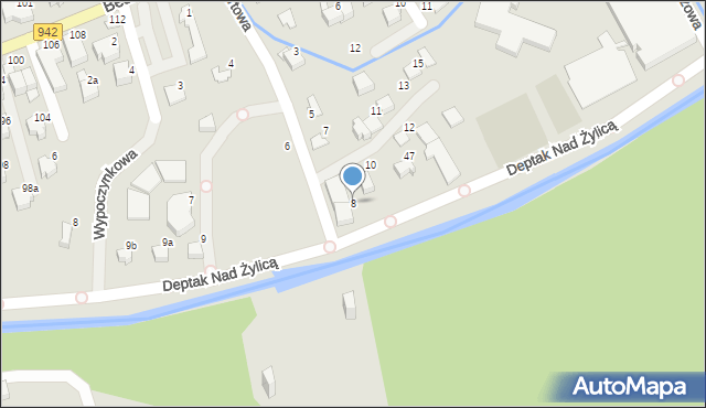 Szczyrk, Sportowa, 8, mapa Szczyrk