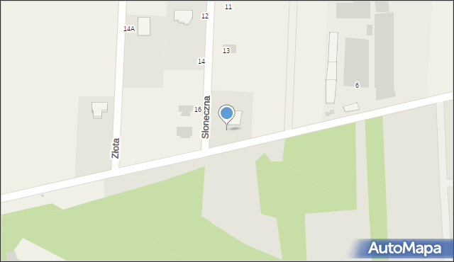 Szerominek, Spokojna, 12, mapa Szerominek