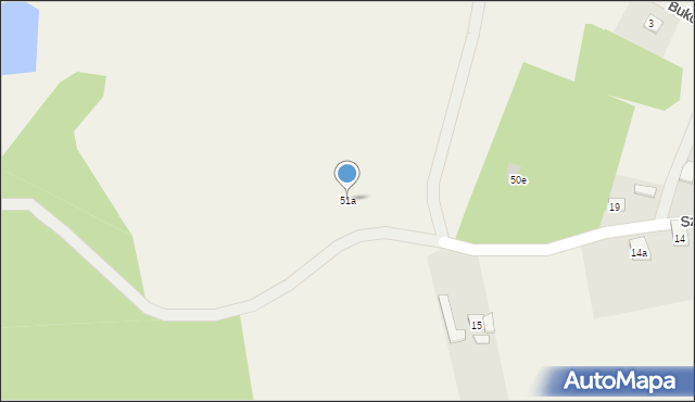 Szopa, Spacerowa, 26, mapa Szopa