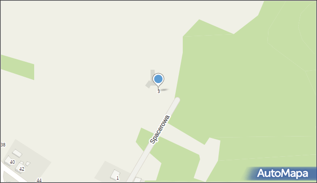Szymocice, Spacerowa, 3, mapa Szymocice