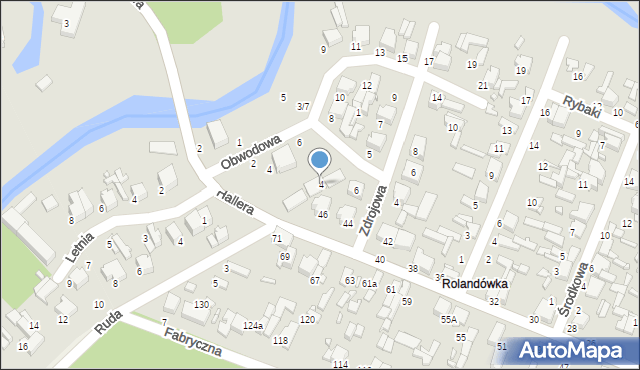 Tomaszów Mazowiecki, Spacerowa, 4, mapa Tomaszów Mazowiecki