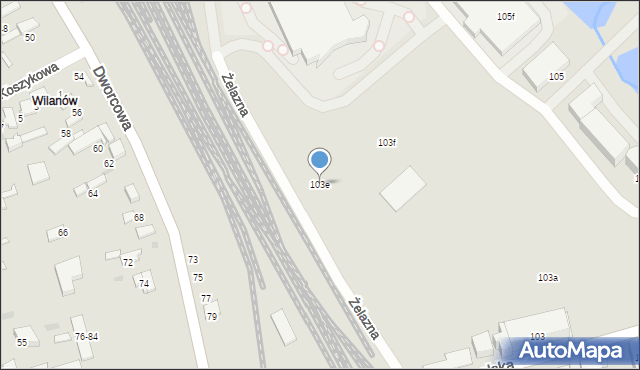 Tomaszów Mazowiecki, Spalska, 103e, mapa Tomaszów Mazowiecki