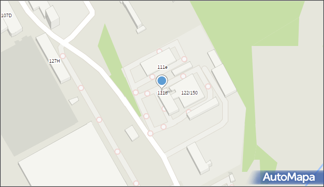 Tomaszów Mazowiecki, Spalska, 111d, mapa Tomaszów Mazowiecki