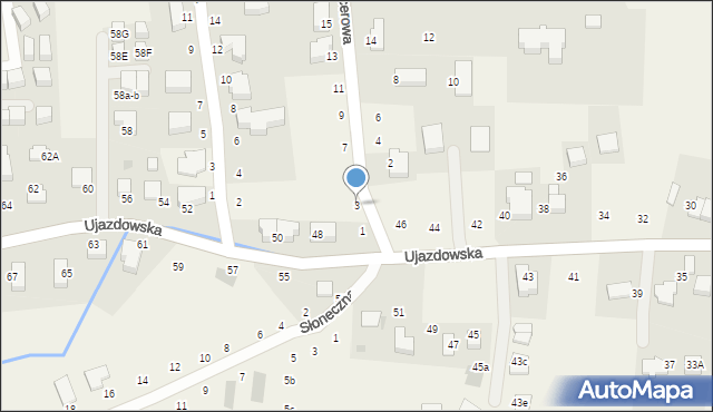 Tomaszowice, Spacerowa, 3, mapa Tomaszowice