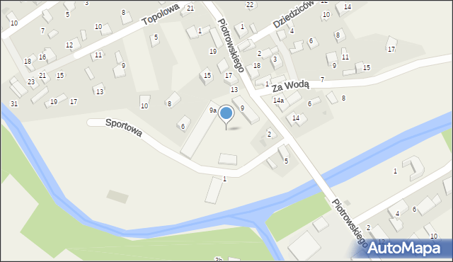 Ujsoły, Sportowa, 4, mapa Ujsoły