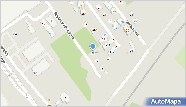 Warszawa, Spytka z Melsztyna, 38, mapa Warszawy