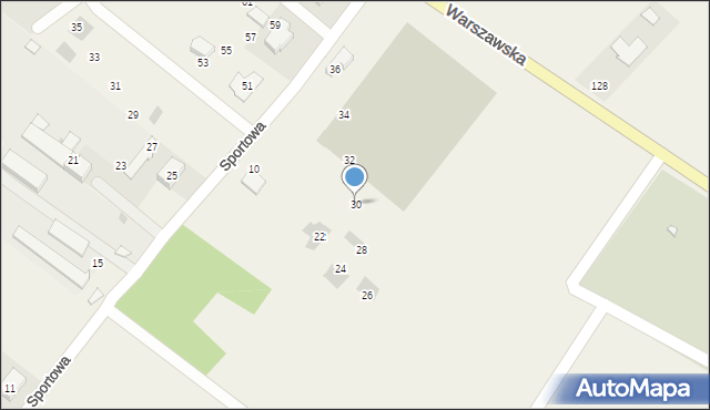 Wiązownica, Sportowa, 30, mapa Wiązownica