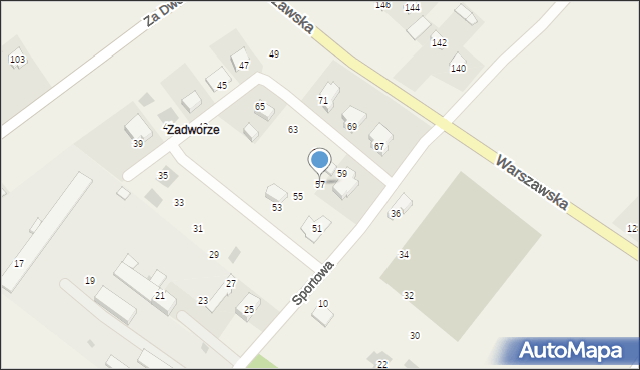 Wiązownica, Sportowa, 57, mapa Wiązownica