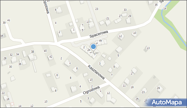 Więckowice, Spacerowa, 2d, mapa Więckowice