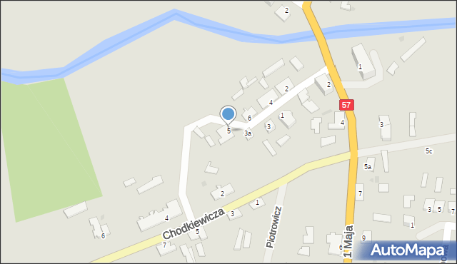 Wielbark, Sprzymierzonych, 5, mapa Wielbark