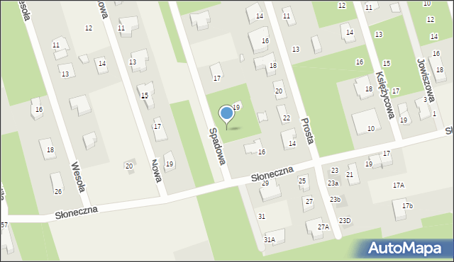 Wierzchowisko, Spadowa, 21, mapa Wierzchowisko