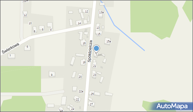 Wilków, Spółdzielcza, 19, mapa Wilków