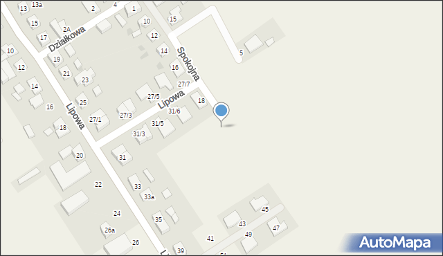 Wilkowice, Spokojna, 20, mapa Wilkowice