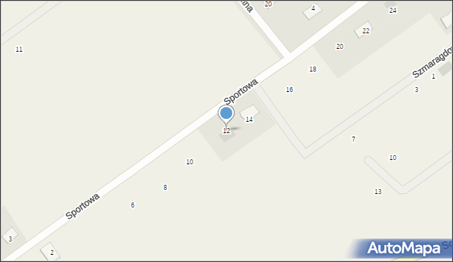 Wiślinka, Sportowa, 12, mapa Wiślinka