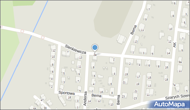 Wołów, Spacerowa, 2a, mapa Wołów