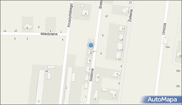 Bojano, Srebrna, 11, mapa Bojano