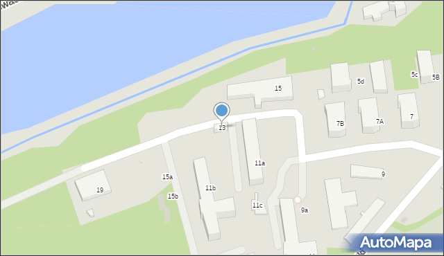 Gdańsk, Srebrniki, 13, mapa Gdańska