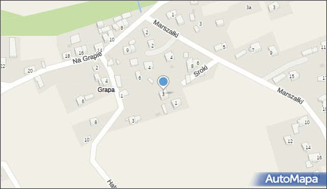 Gilowice, Sroki, 3, mapa Gilowice