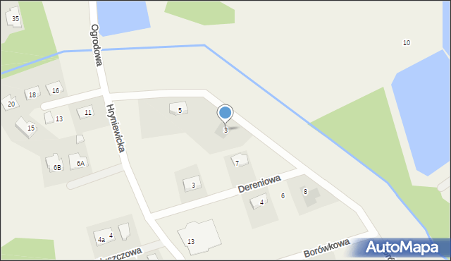 Ignatki-Osiedle, Śródleśna, 3, mapa Ignatki-Osiedle