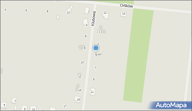 Koszalin, Srebrna, 5, mapa Koszalina