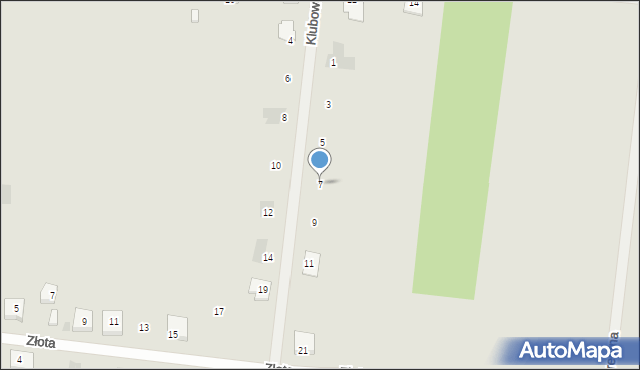 Koszalin, Srebrna, 7, mapa Koszalina