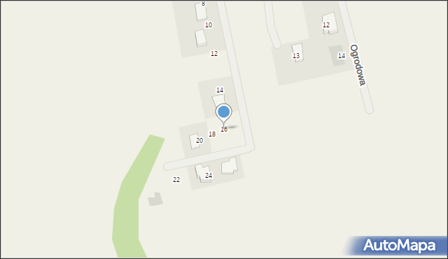 Łubianka, Srebrna, 16, mapa Łubianka