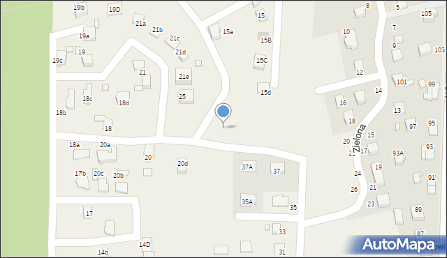 Marklowice, Środkowa, 20, mapa Marklowice