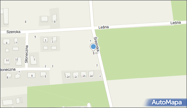 Niesłabin, Śremska, 5, mapa Niesłabin