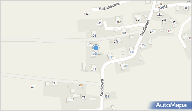 Sanka, Środkowa, 37, mapa Sanka