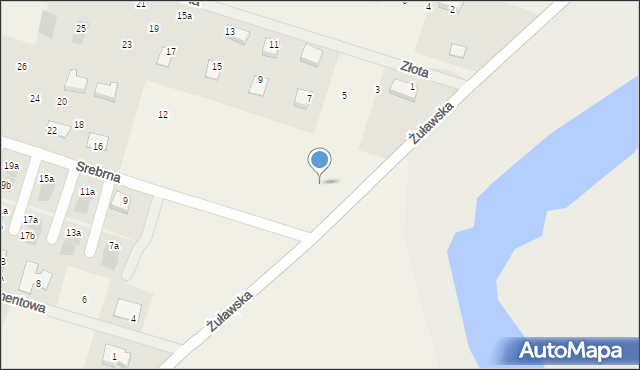 Skowarcz, Srebrna, 2, mapa Skowarcz