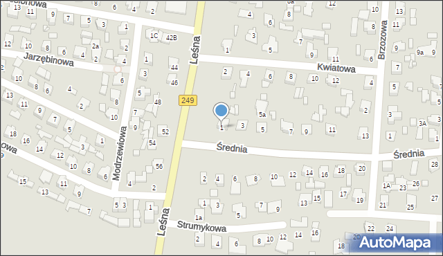 Solec Kujawski, Średnia, 1, mapa Solec Kujawski