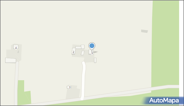 Srebrna, Srebrna, 1, mapa Srebrna
