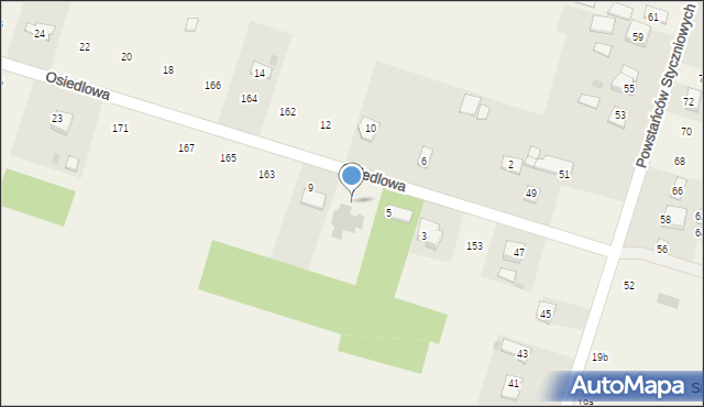 Srebrzyszcze, Srebrzyszcze, 159, mapa Srebrzyszcze