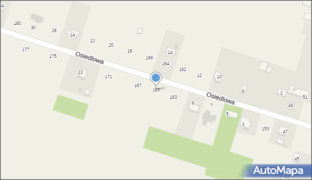 Srebrzyszcze, Srebrzyszcze, 165, mapa Srebrzyszcze