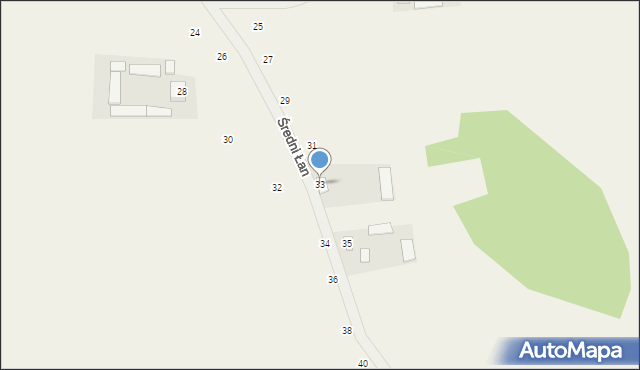 Średni Łan, Średni Łan, 33, mapa Średni Łan