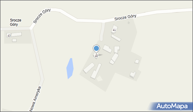 Srocze Góry, Srocze Góry, 42, mapa Srocze Góry