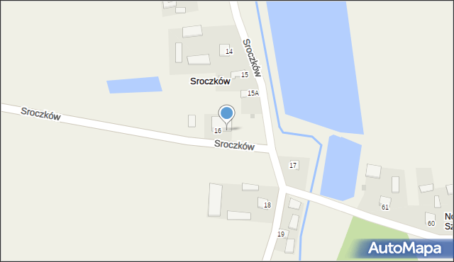 Sroczków, Sroczków, 16A, mapa Sroczków