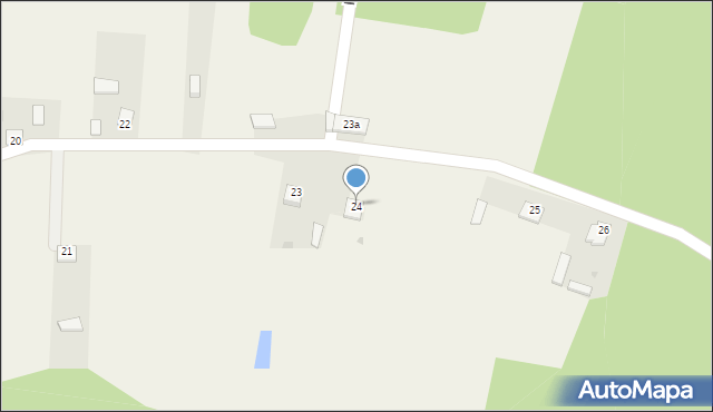 Śródborze, Śródborze, 24, mapa Śródborze