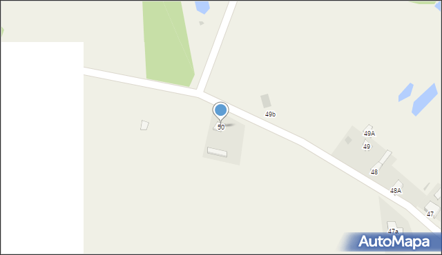 Śródborze, Śródborze, 50, mapa Śródborze